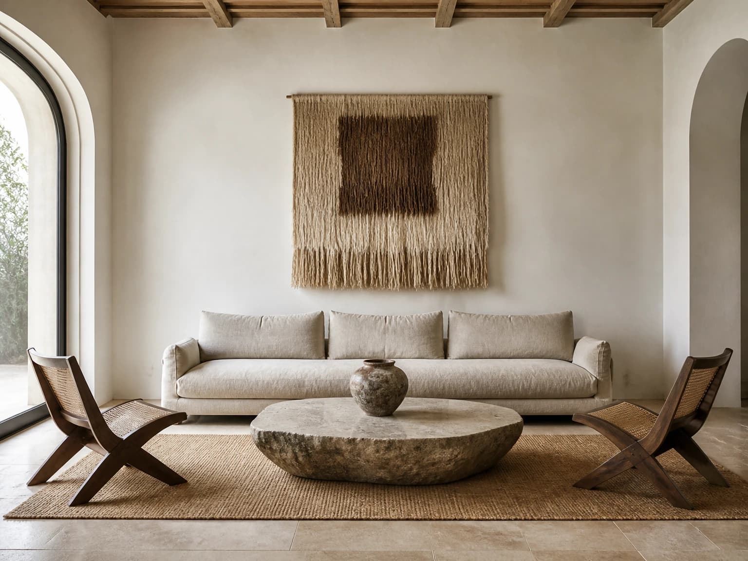 Minimal Gallery Bohemian Room, bohemian living room inspiration