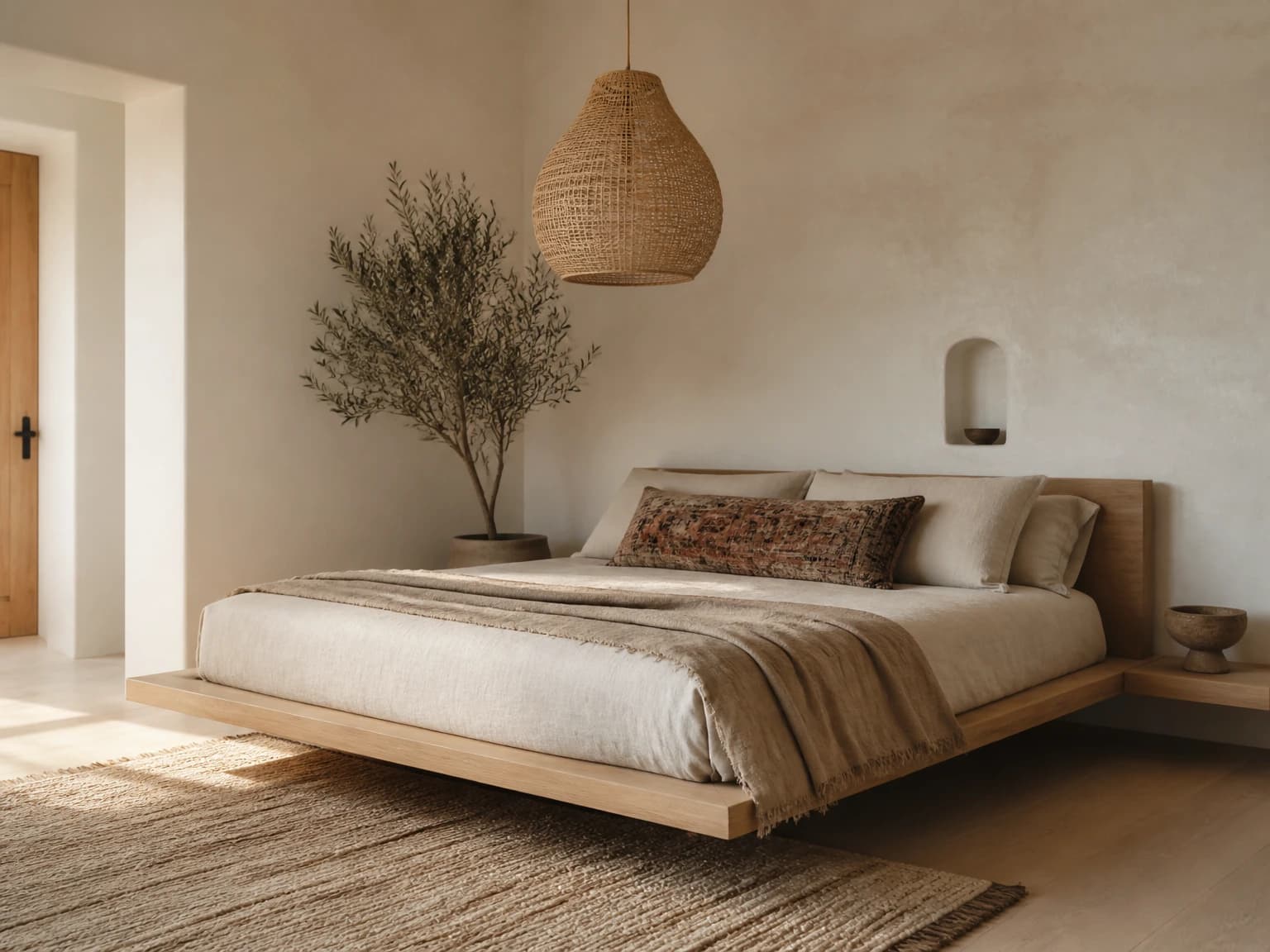 Minimal Boho Bedroom, boho bedroom inspiration