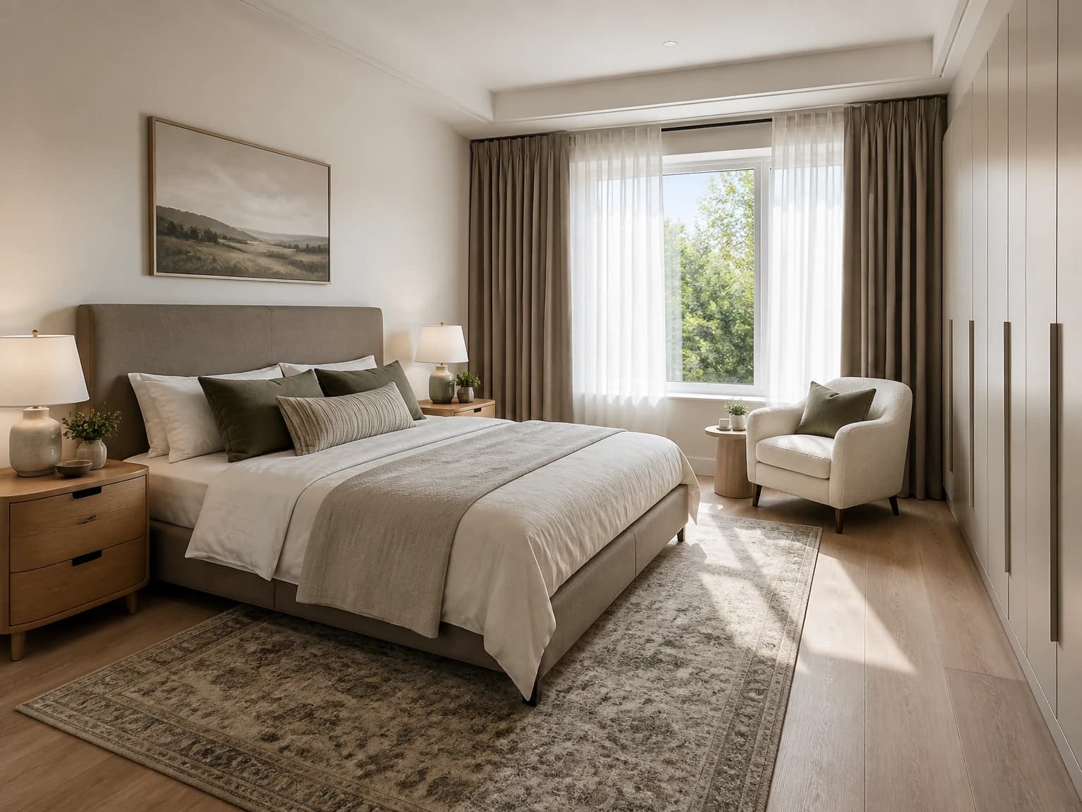Practical Family Bedroom, modern bedroom inspiration