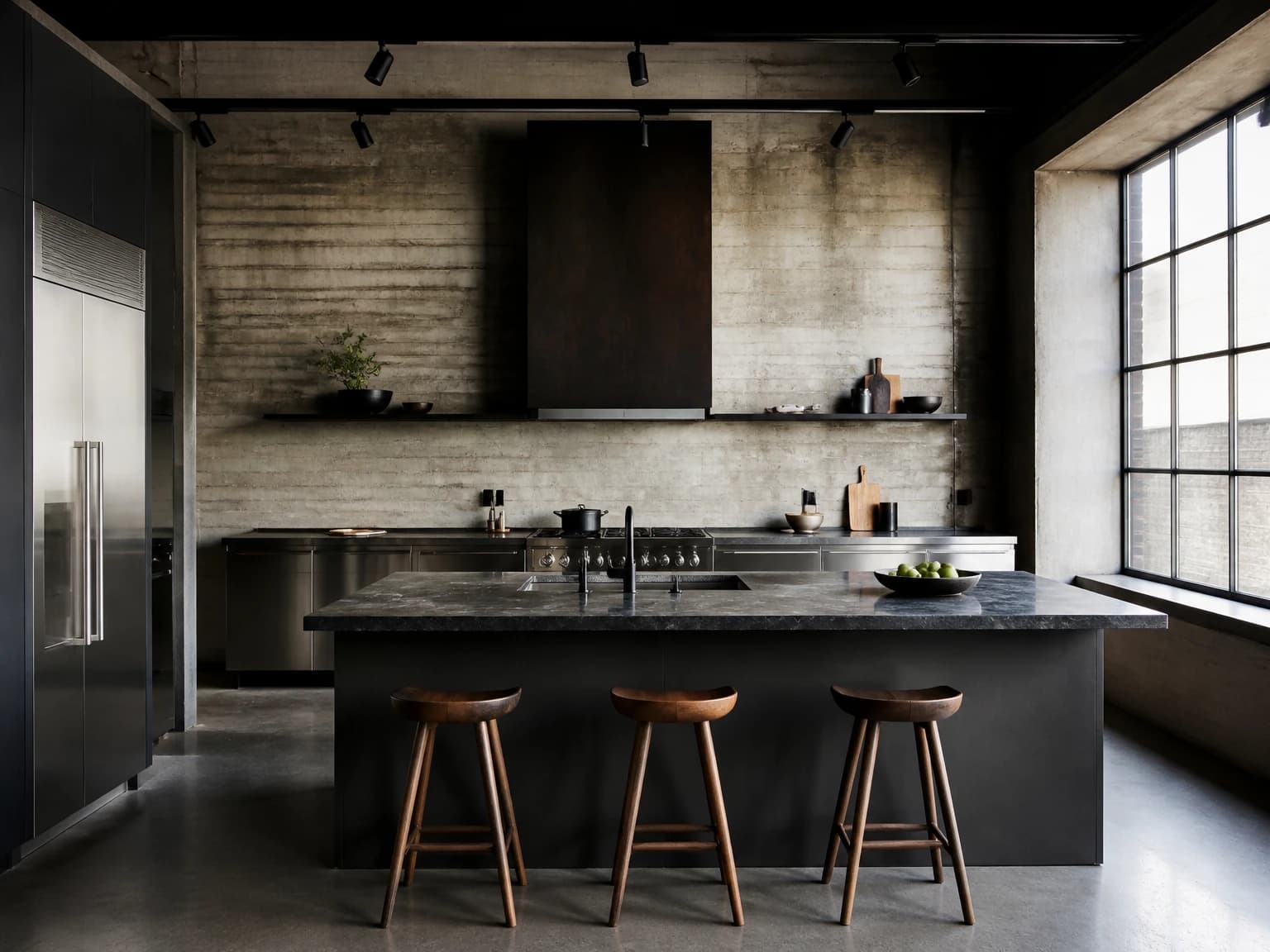 Concrete Urban Kitchen, modern kitchen inspiration