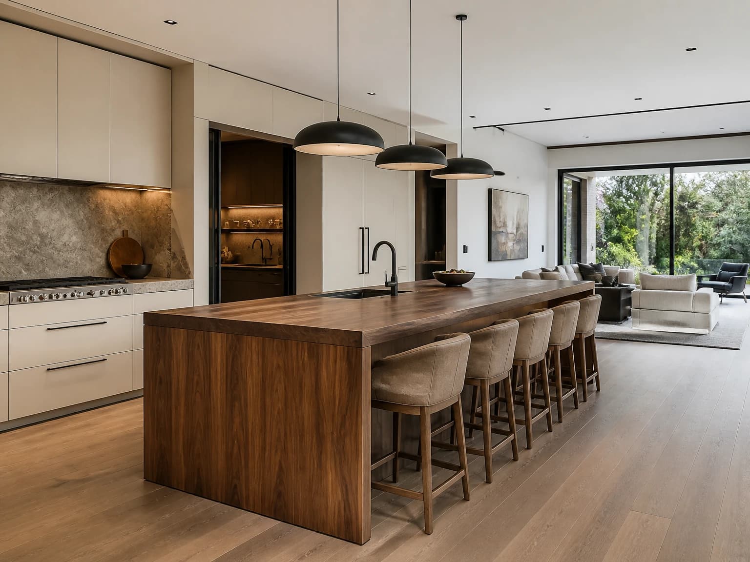 Open-Plan Entertaining Kitchen, modern kitchen inspiration