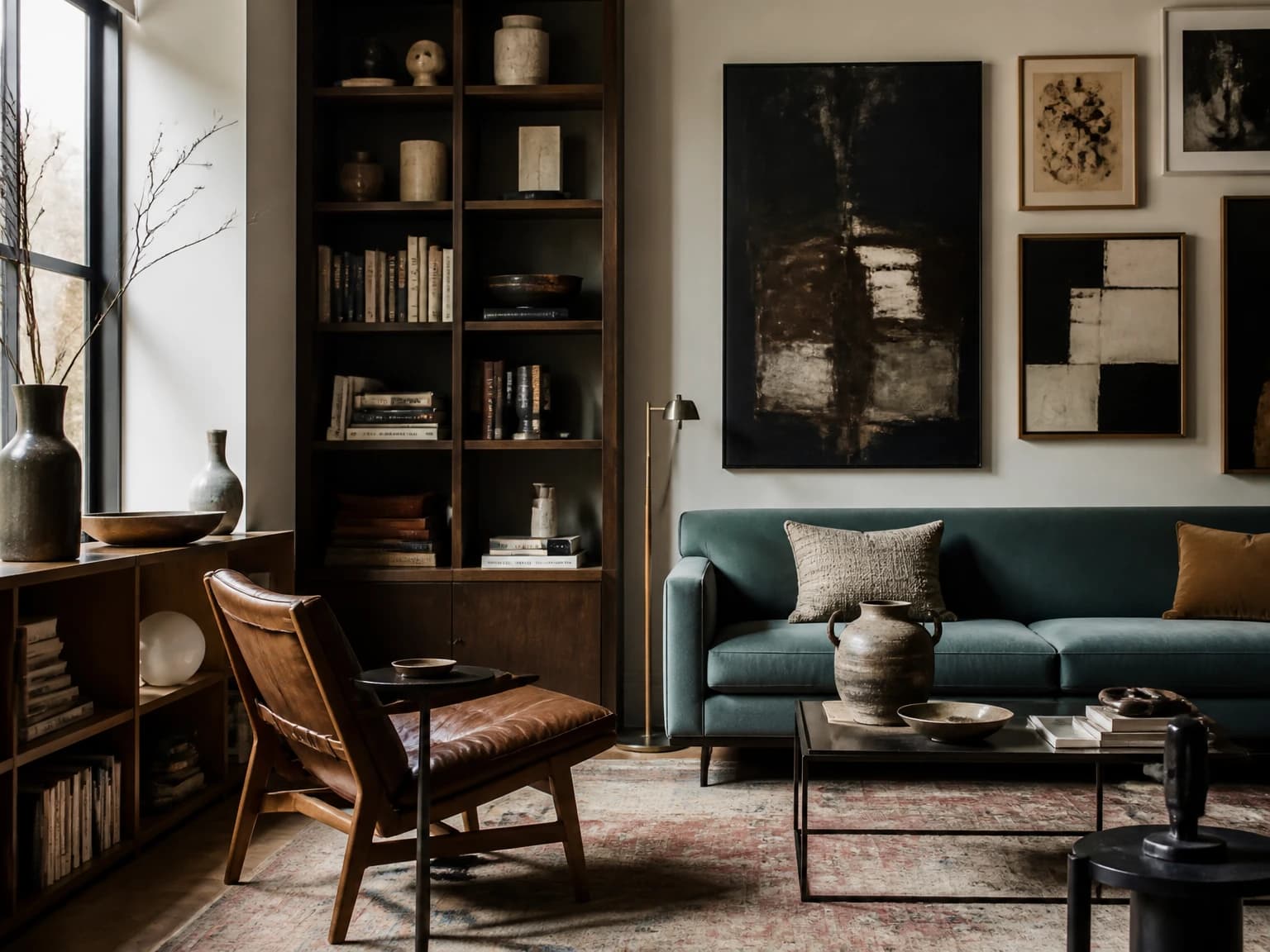 Collected Art Lover's Room, modern living room inspiration