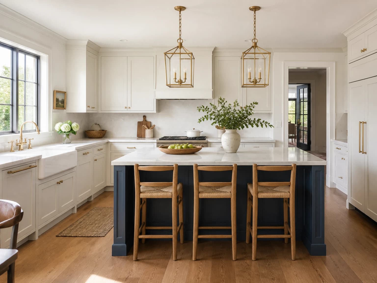 Blue Island Modern Farmhouse Kitchen, modern farmhouse kitchen inspiration