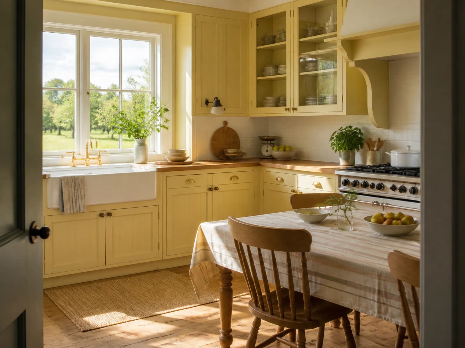 Sunlit Country Modern Farmhouse Kitchen, modern farmhouse kitchen inspiration