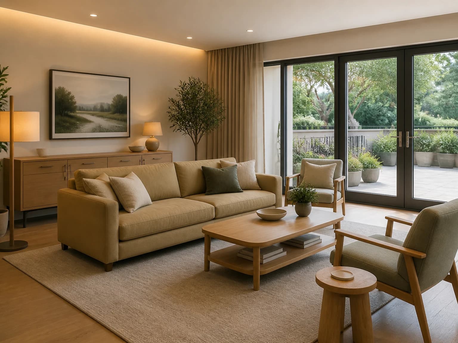 Accessible Single-Level Room, modern living room inspiration